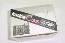 KONICA C35 AF 35mm Film Point & Shoot Auto Focus Camera with 38mm F/2.8 Lens