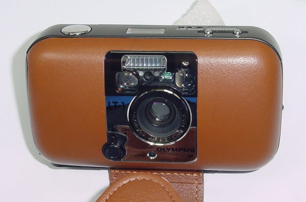 Olympus LT-1 AF 35mm Film Point & Shoot Camera 35/3.5 Lens - Brown