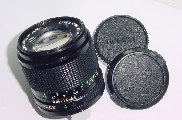 Canon 100mm F/2.8 FD S.S.C. Portrait Manual Focus Lens - Excellent