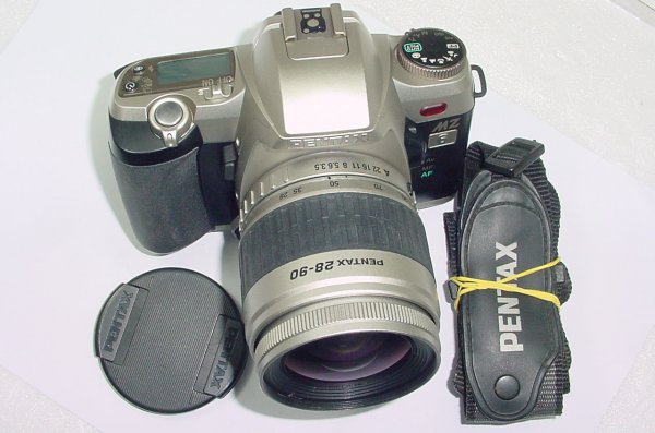 PENTAX MZ 6 35mm Film SLR Camera with Pentax 28-90mm F/3.5-5.6 SMC Zoom Lens