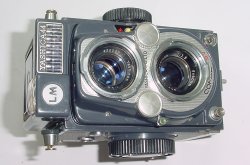 Yashica 44 LM FL 127 Film TLR Manual Camera with Yashinon 60/3.5 Twin Lens