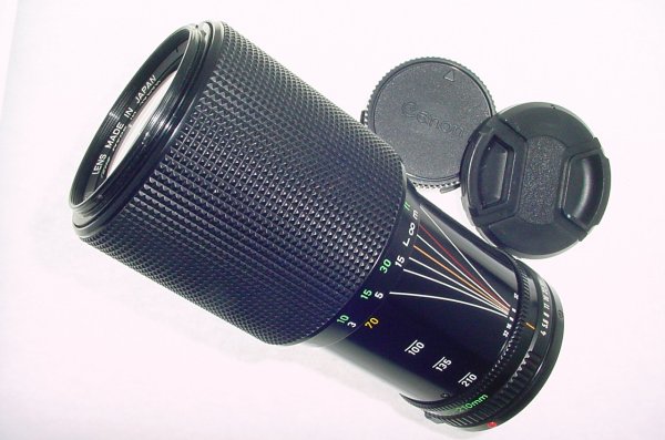 Canon 70-210mm f/4 FD Manual Focus Zoom Lens