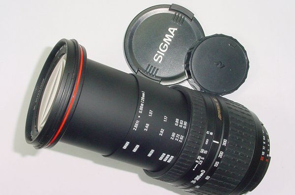 Sigma 28-300mm f/3.5-6.3 DL Hyperzoom Auto Focus Zoom Lens For Nikon AF Mount