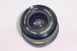Minolta 28mm F/2.8 MD W.ROKKOR Manual Focus Wide Angle Lens