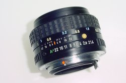 Pentax 50mm F/1.4 Pentax-A SMC Manual Focus Standard PK Mount Lens
