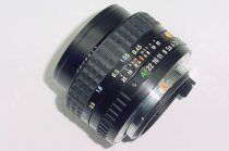 Pentax 50mm F/1.4 Pentax-A SMC Manual Focus Standard PK Mount Lens