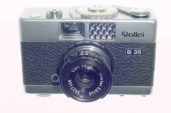Rollei B 35 Film Camera with Triotar 40mm F/3.5 Lens