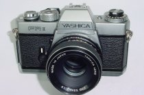 YASHICA FR II 35mm Film SLR Camera with Yashica 55mm F/2 DSB Lens