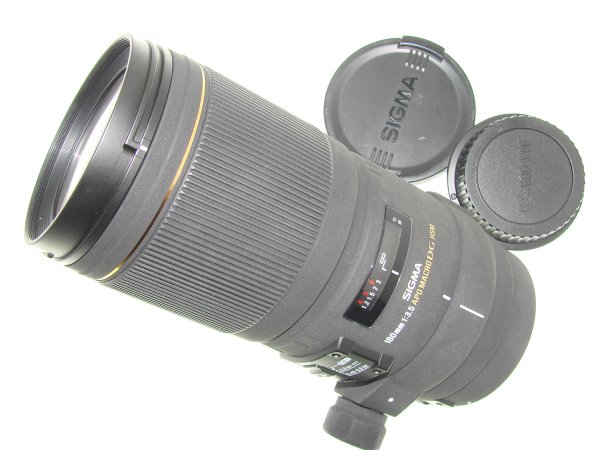 Sigma 180mm F/3.5 APO MACRO DG HSM EX Auto & Manual Focus Lens For Canon EF