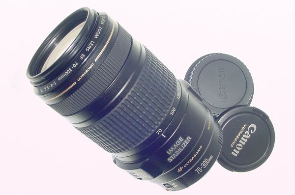 Canon 70-300mm F/4-5.6 EF IS USM Zoom Image Stabilizer Lens