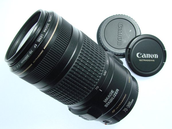 Canon 70-300mm F/4-5.6 EF IS USM Zoom Image Stabilizer Lens