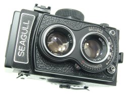 Seagull 4B-I 120 Film 6x6 TLR Manual Medium Format Camera with 75mm F3.5 Lens