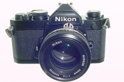 Nikon FM 35mm Film SLR Manual Camera with 50mm f/1.4 Nikkor AI Lens
