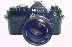 Nikon FM 35mm Film SLR Manual Camera with 50mm f/1.4 Nikkor AI Lens