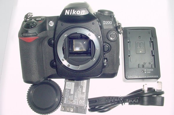Nikon D200 10.2MP Digital SLR Camera Body