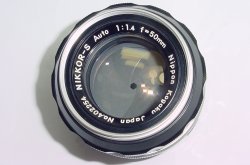 Nikon 50mm F/1.4 NIKKOR-S Auto Nippon Kogaku Pre-AI Manual Focus Standard Lens