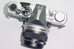 Olympus OM-2N MD 35mm Film SLR Manual Camera with 50mm F/1.8 Zuiko Lens