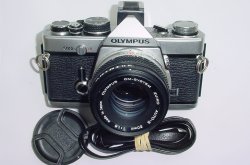 Olympus OM-2N MD 35mm Film SLR Manual Camera with 50mm F/1.8 Zuiko Lens