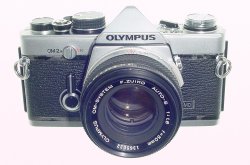 Olympus OM-2N MD 35mm Film SLR Manual Camera with 50mm F/1.8 Zuiko Lens