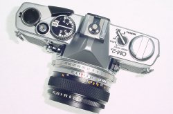 Olympus OM-2N MD 35mm Film SLR Manual Camera with 50mm F/1.8 Zuiko Lens