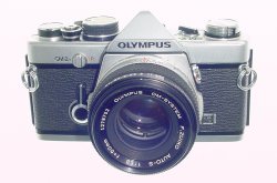 Olympus OM-2N MD 35mm Film SLR Manual Camera with 50mm F/1.8 Zuiko Lens