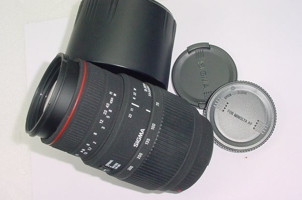 Sigma 70-300mm F/4-5.6 APO DG MACRO Auto Focus Zoom Lens For Sony A-Mount