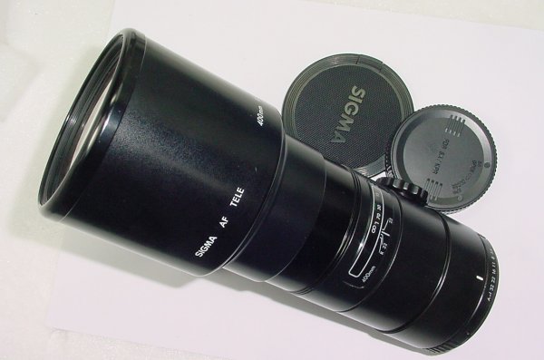 Sigma 400mm F/5.6 Super-Tele Multi-coated Auto Focus Lens For Pentax K/AF Mount