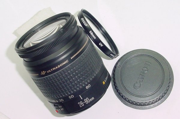 Canon EF 28-80mm f/3.5-5.6 IV USM Full Frame Auto Focus Zoom Lens - as mint