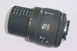 Sigma 50mm F/2.8 D EX MACRO Auto Focus Lens For Nikon AF D Mount
