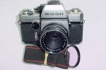 Ricoh TLS 401 35mm Film SLR Manual Camera with Rikenon 55mm f/2.8 Lens