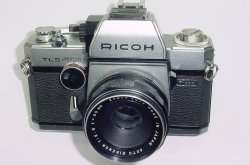Ricoh TLS 401 35mm Film SLR Manual Camera with Rikenon 55mm f/2.8 Lens