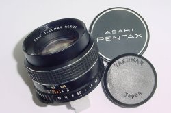 Pentax Takumar 55mm f/1.8 SMC M42 Screw Mount Manual Focus Standard Lens