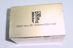 Nikon 35-105mm f3.5-4.5 Zoom-NIKKOR AIs Zoom Manual Focus Lens